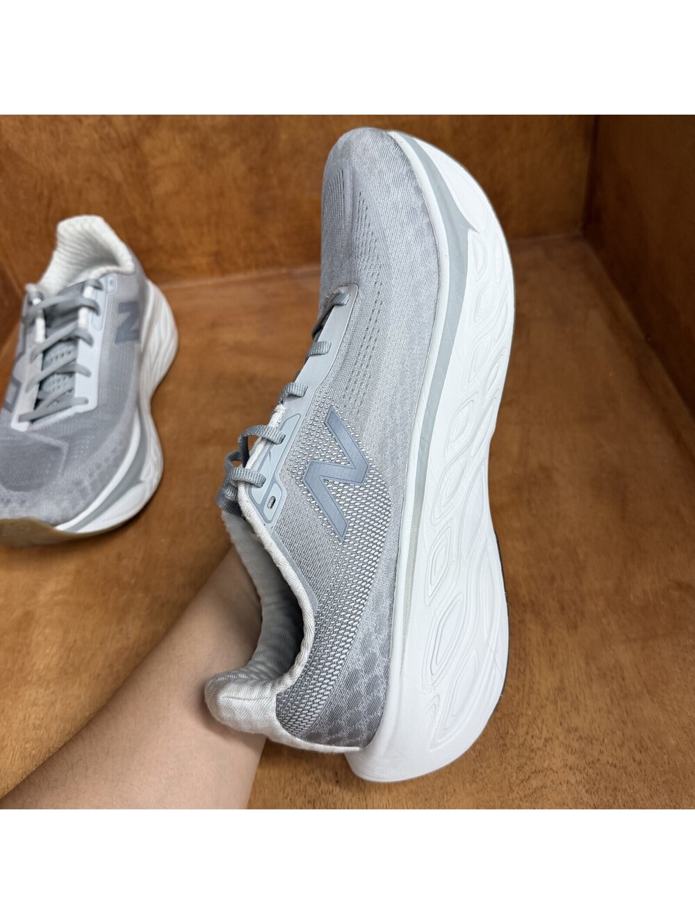 New Balance Fresh Foam X 1080v14 Shoes Mens 11.5 D Gray White Sneakers M108014G - Picture 13 of 15